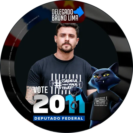 Moldura com o cão do Cadeia para Maus-Tratos
